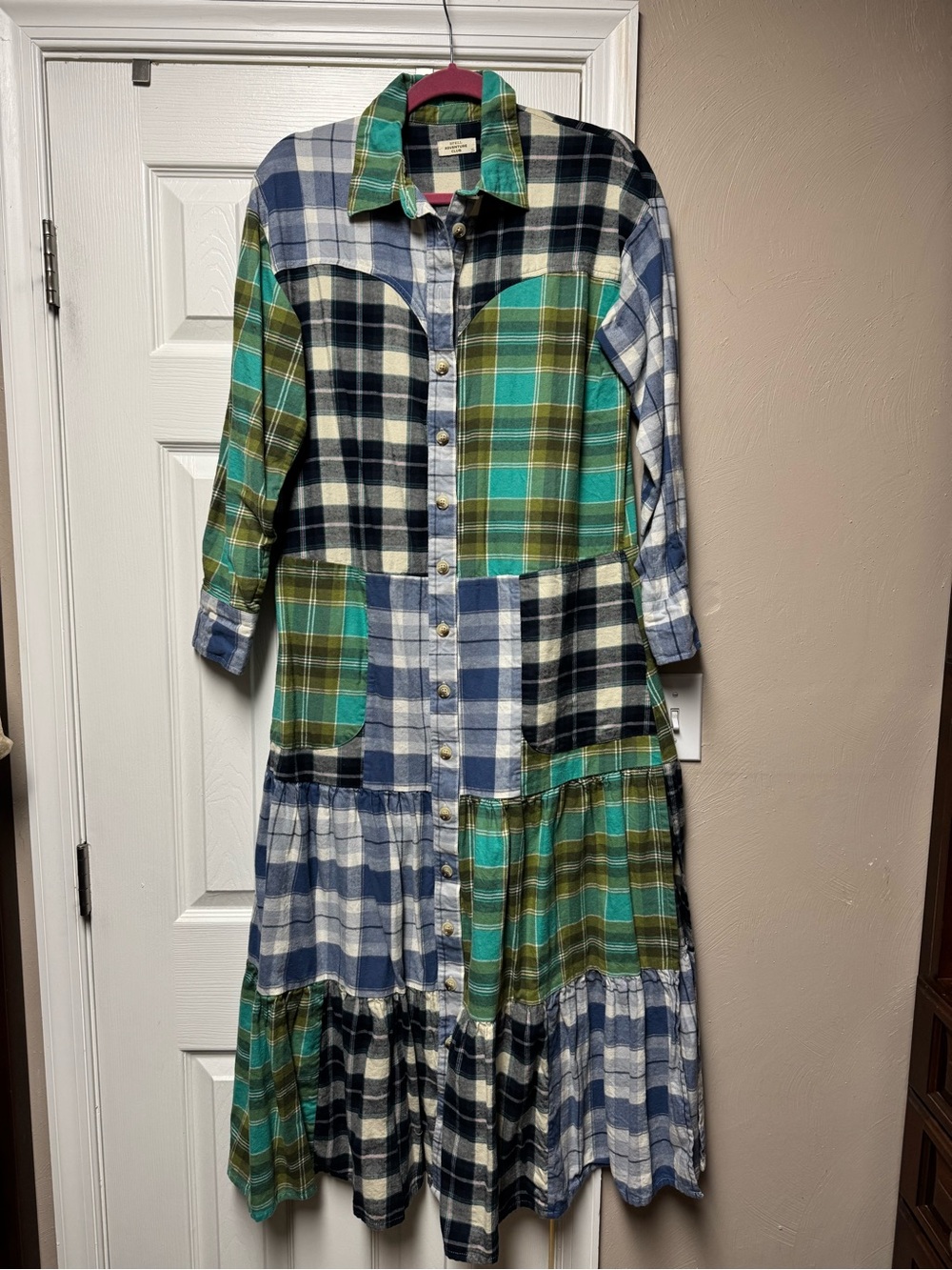 Like NEW! Spell Adventure Club - High Tide Flannel Maxi Dress - Size XS